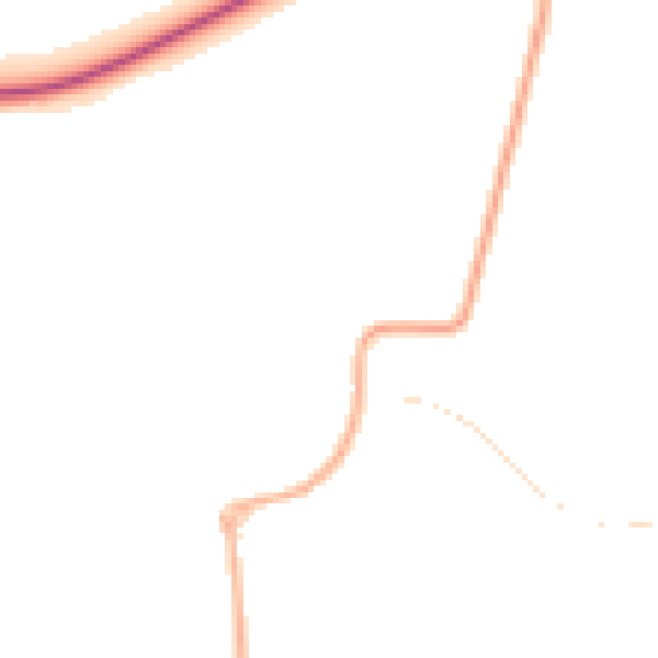 Night-time road noise heatmap for DN11 0HX