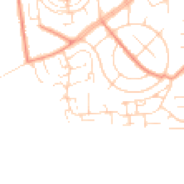 Daytime road noise heatmap for DN11 0RL