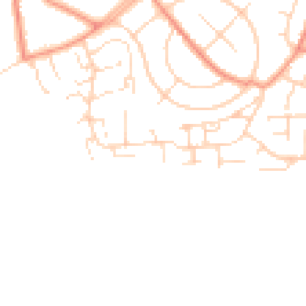 Daytime road noise heatmap for DN11 0RT