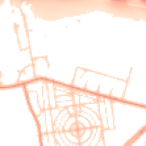 Daytime road noise heatmap for DN11 0TH