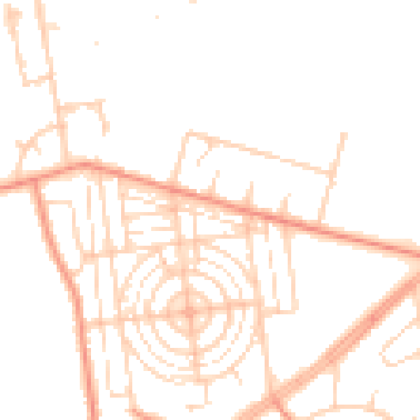 Daytime road noise heatmap for DN11 0TN