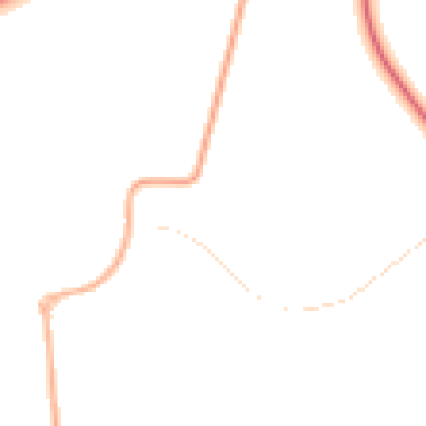 Night-time road noise heatmap for DN11 0XX