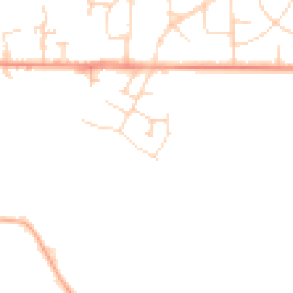 Daytime road noise heatmap for DN11 8FN