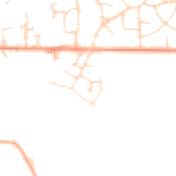 Daytime road noise heatmap for DN11 8FR