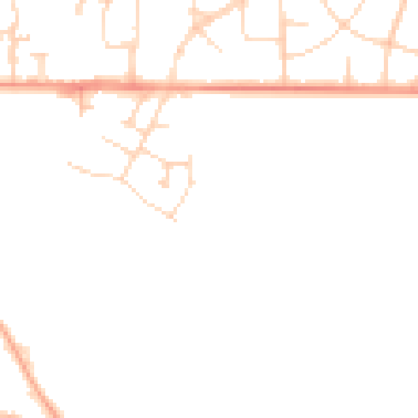 Daytime road noise heatmap for DN11 8GJ