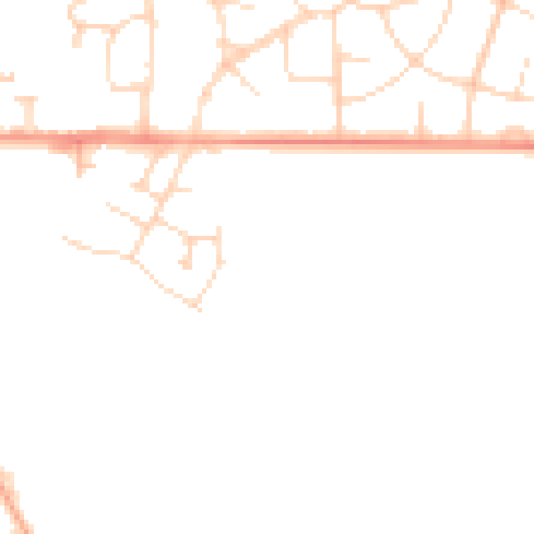 Daytime road noise heatmap for DN11 8GL