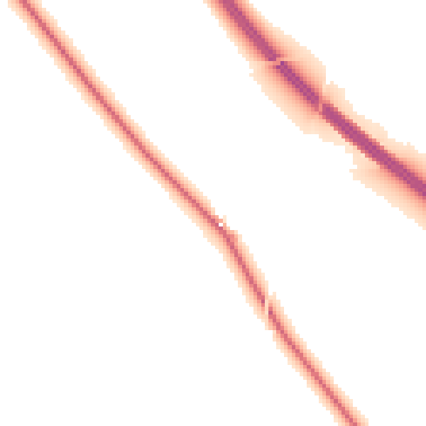 Night-time road noise heatmap for DN11 9AA