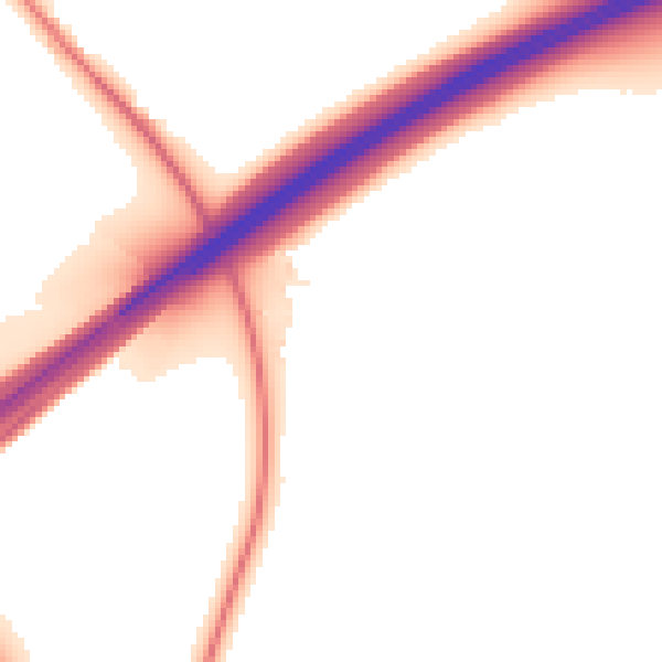 Night-time road noise heatmap for DN11 9DD