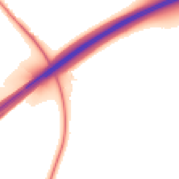 Night-time road noise heatmap for DN11 9DF