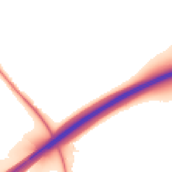 Night-time road noise heatmap for DN11 9DG