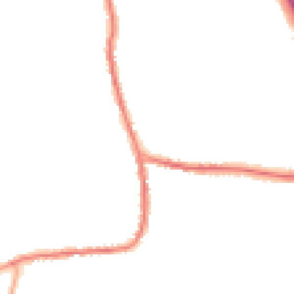 Night-time road noise heatmap for DN11 9HU