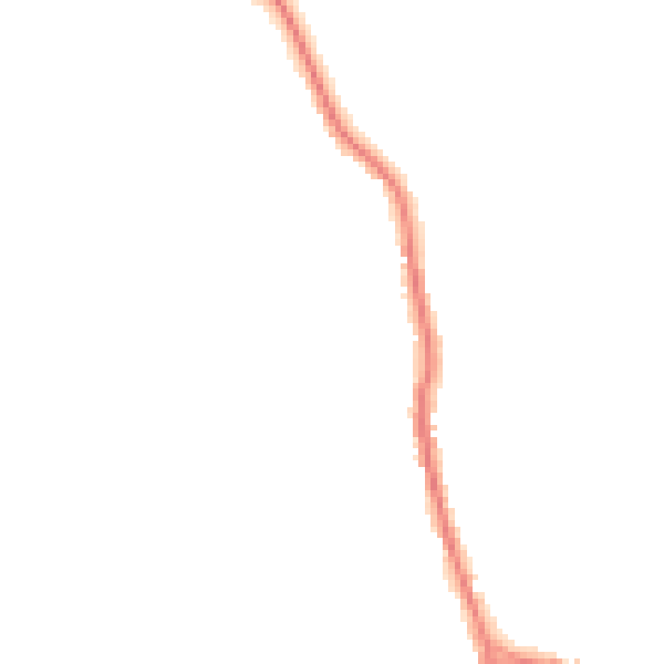 Night-time road noise heatmap for DN11 9LW