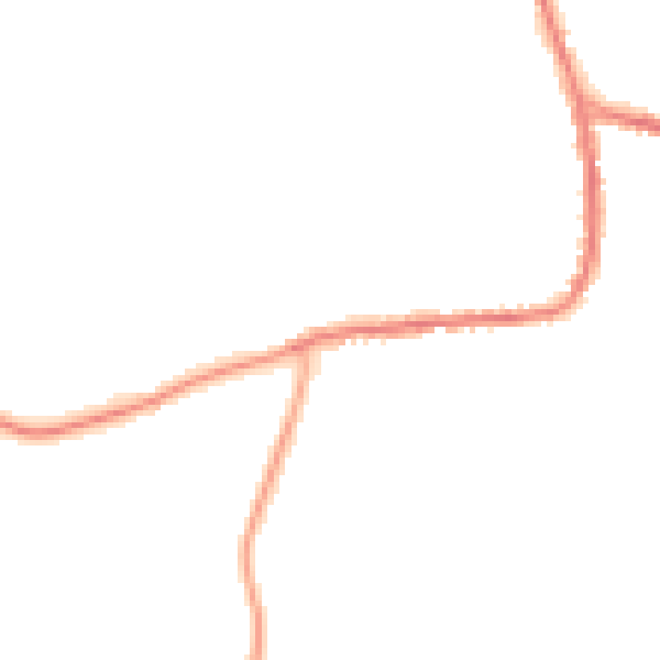 Night-time road noise heatmap for DN11 9NQ