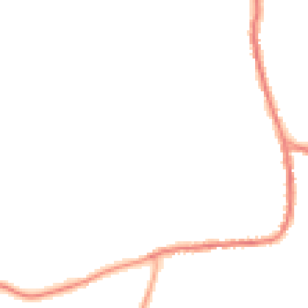 Night-time road noise heatmap for DN11 9PP
