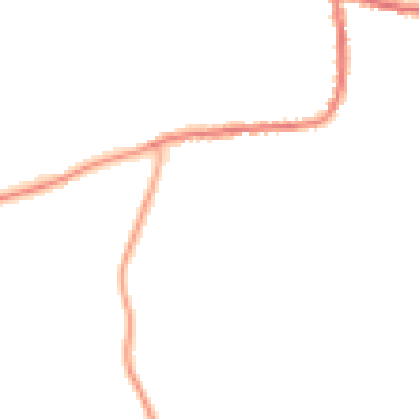 Night-time road noise heatmap for DN11 9QL