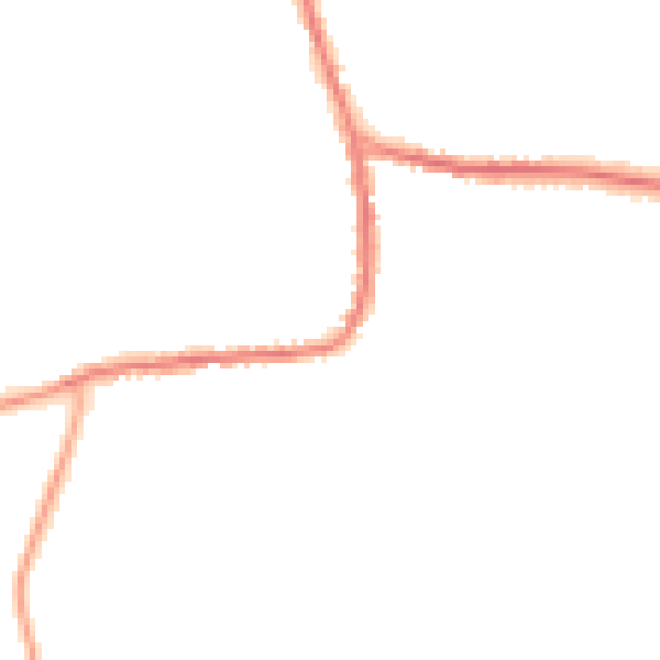Night-time road noise heatmap for DN11 9QQ