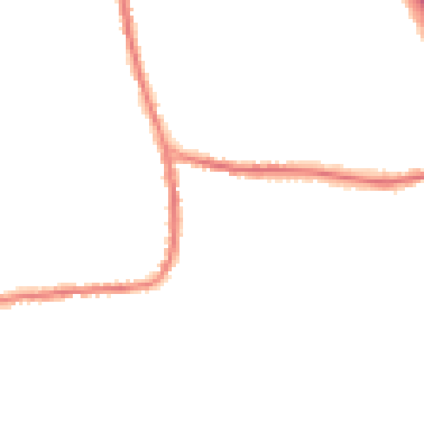 Night-time road noise heatmap for DN11 9QT