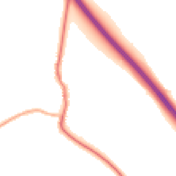 Night-time road noise heatmap for DN11 9TB