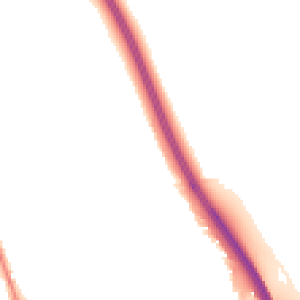 Night-time road noise heatmap for DN11 9UX