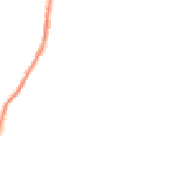 Night-time road noise heatmap for DN12 1DQ