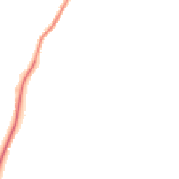 Night-time road noise heatmap for DN12 1NP