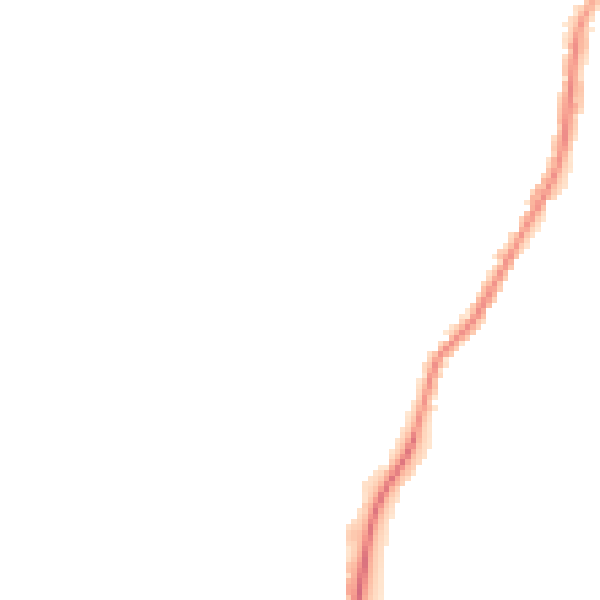 Night-time road noise heatmap for DN12 1PH
