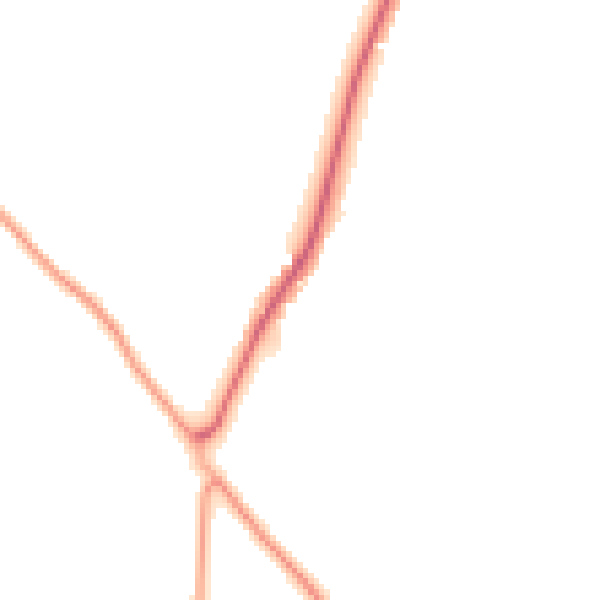 Night-time road noise heatmap for DN12 1PX