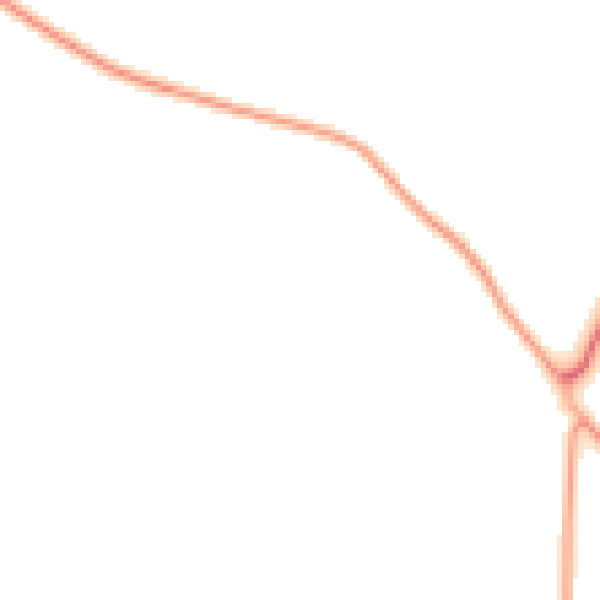 Night-time road noise heatmap for DN12 2AH
