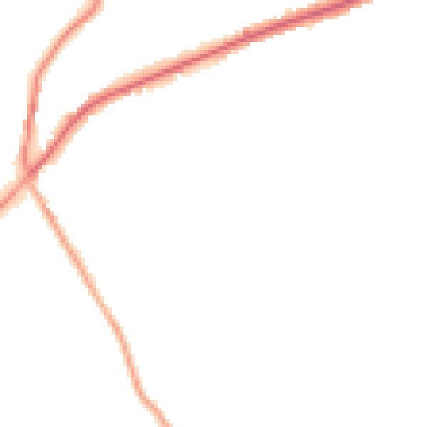 Night-time road noise heatmap for DN12 2DX