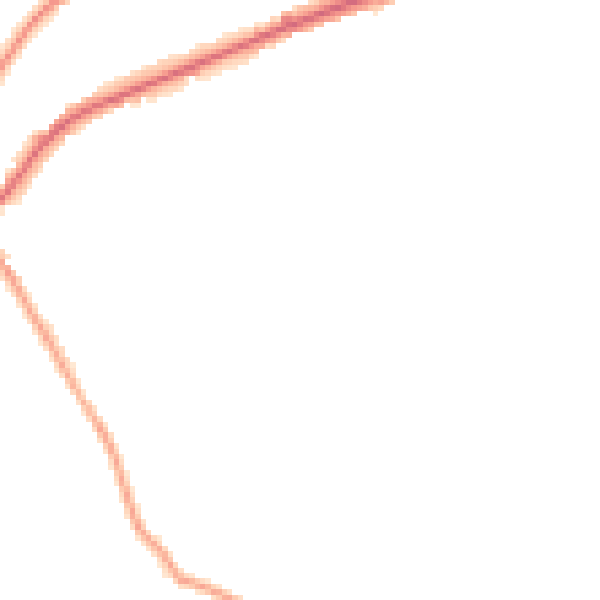 Night-time road noise heatmap for DN12 2LR
