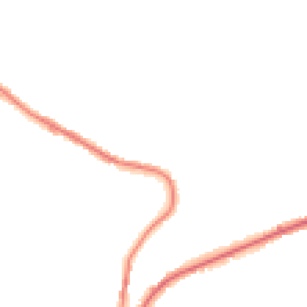 Night-time road noise heatmap for DN12 3ED