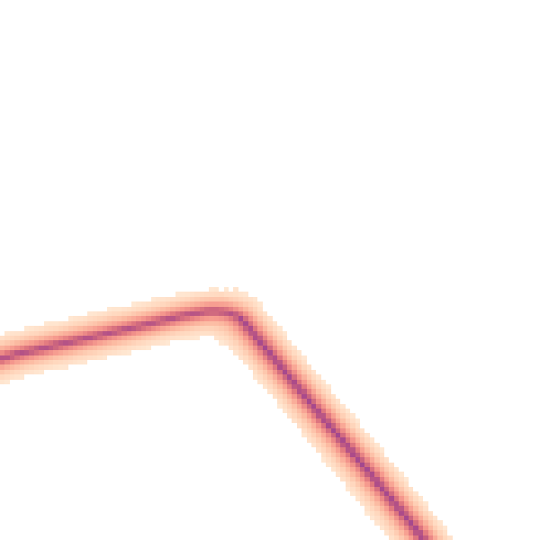 Daytime road noise heatmap for DN15 0DB