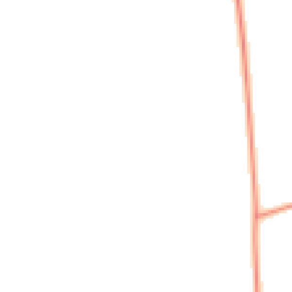 Night-time road noise heatmap for DN15 0DD