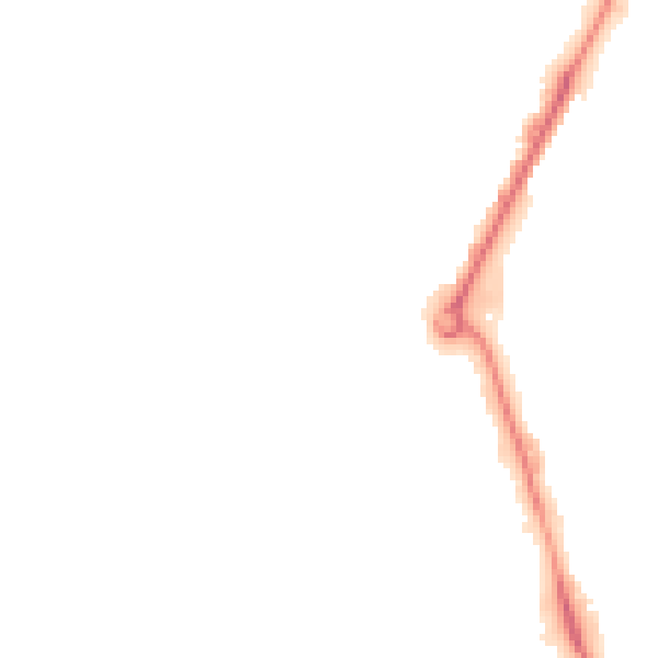 Night-time road noise heatmap for DN15 6AF