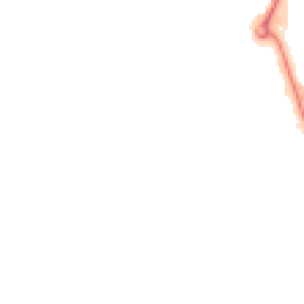 Night-time road noise heatmap for DN15 6NE
