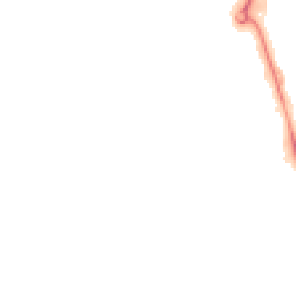 Night-time road noise heatmap for DN15 6NW