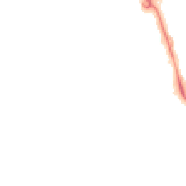 Night-time road noise heatmap for DN15 6RS