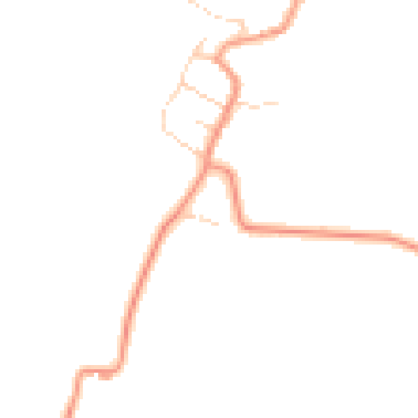Daytime road noise heatmap for DN15 9JP