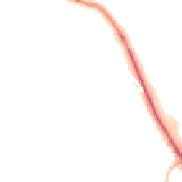 Night-time road noise heatmap for DN16 1BG