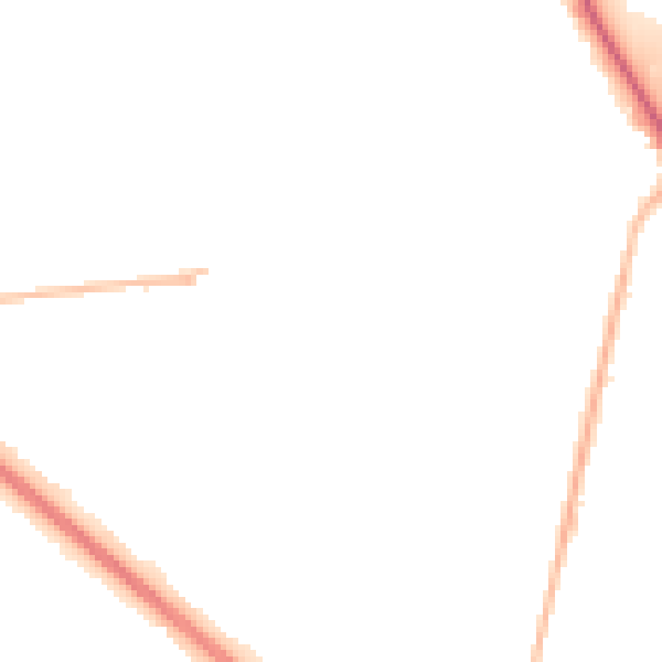 Night-time road noise heatmap for DN16 1BL