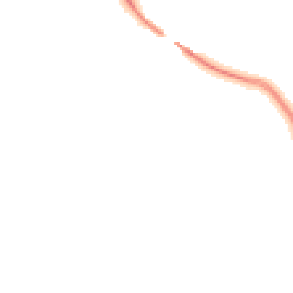 Night-time road noise heatmap for DN16 1TR