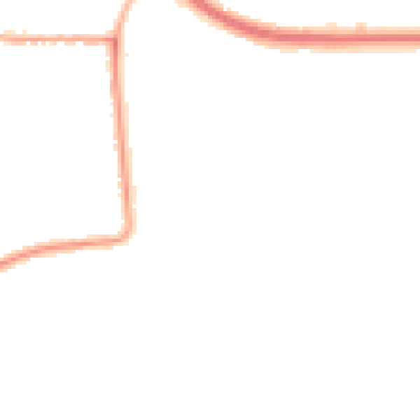Night-time road noise heatmap for DN16 2QX