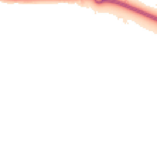 Night-time road noise heatmap for DN16 3AF
