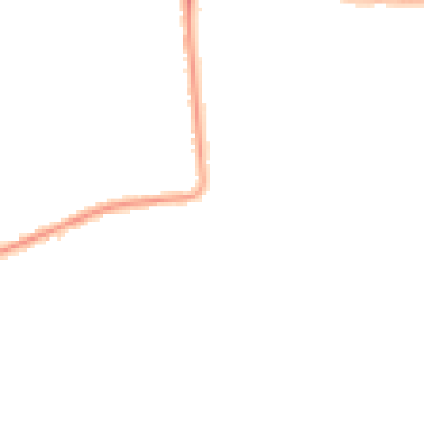 Night-time road noise heatmap for DN16 3AY
