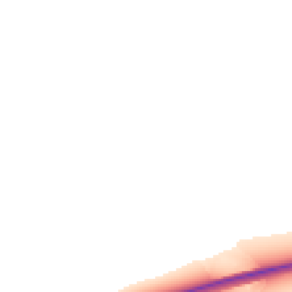 Night-time road noise heatmap for DN16 3GA