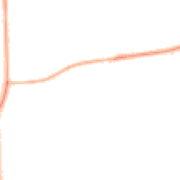 Night-time road noise heatmap for DN16 3LA
