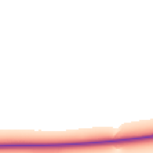 Night-time road noise heatmap for DN16 3RF