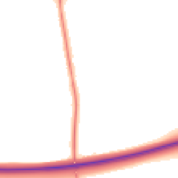 Night-time road noise heatmap for DN16 3TP