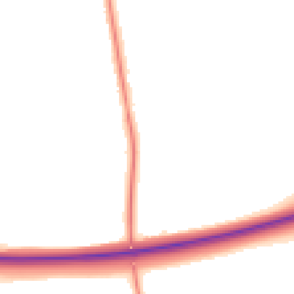 Night-time road noise heatmap for DN16 3TS