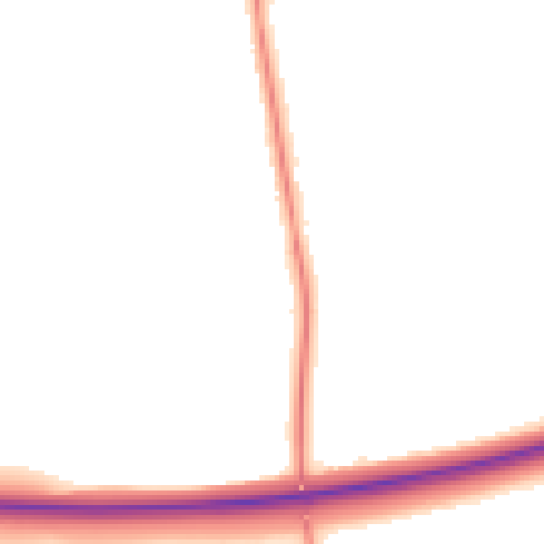 Night-time road noise heatmap for DN17 2GA